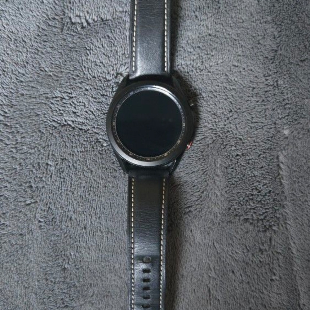 Galaxy Watch3 45mm with Leather Strap